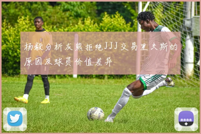 杨毅分析灰熊拒绝JJJ交易里夫斯的原因及球员价值差异
