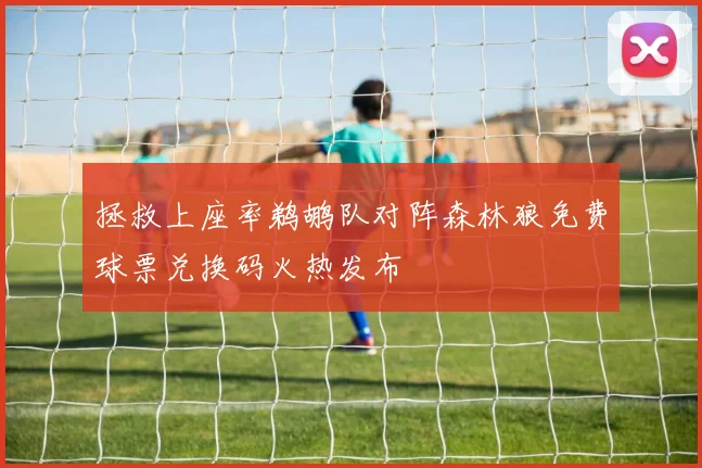 拯救上座率鹈鹕队对阵森林狼免费球票兑换码火热发布